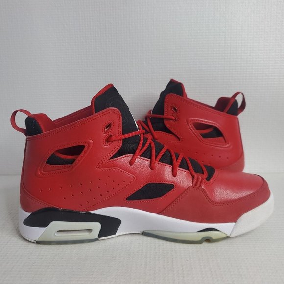 Nike Air Jordan Flight Club ‘91  Mens Size 10.5 Gym Red 2017 Leather - Picture 6 of 11